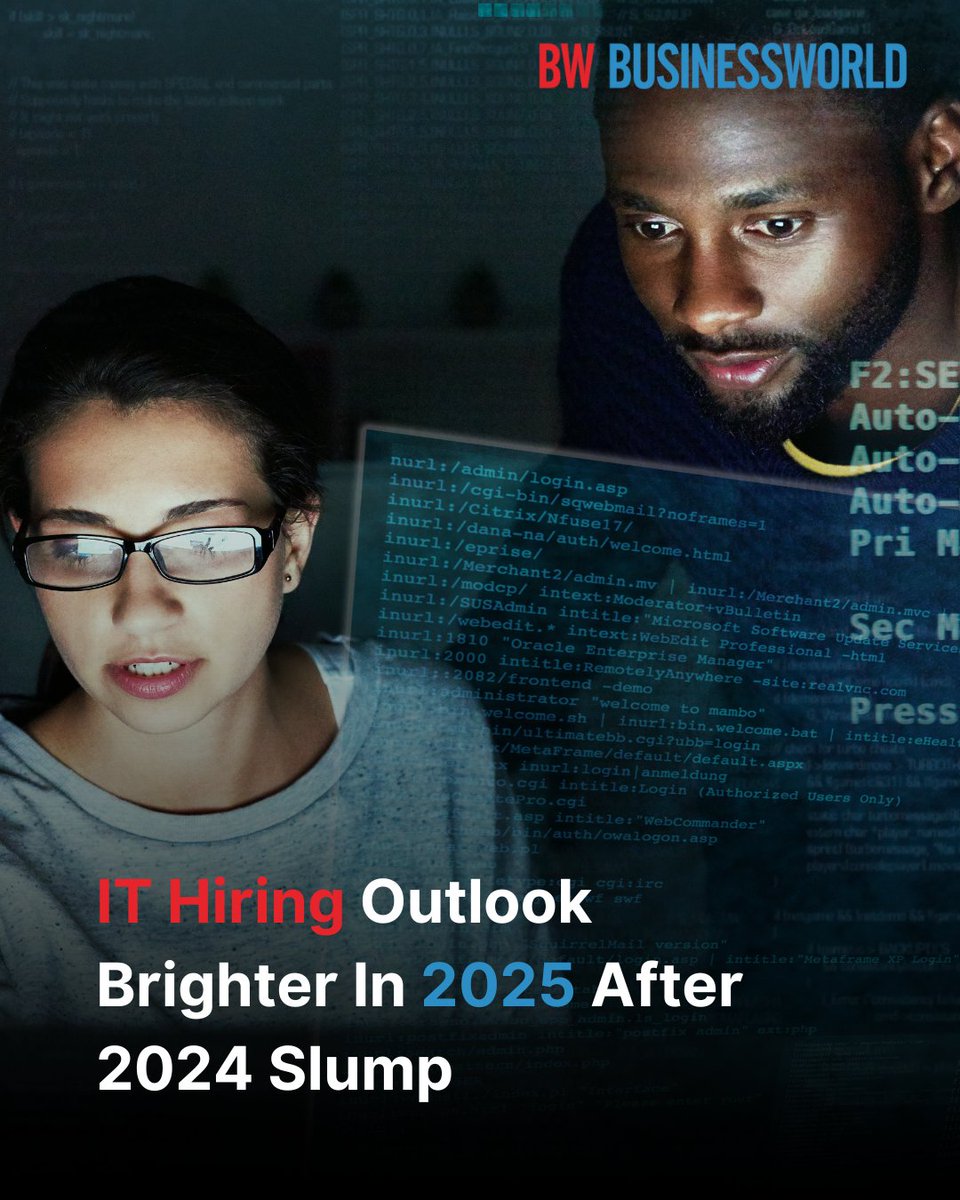 BWBusinessworld's tweet image. IT hiring in CY25 is set to grow by 8-10 per cent, with Q1 CY25 expected to see a 12-15 per cent increase compared to Q1 CY2024

Read More: ow.ly/L0lg50UstGG

#ITHiring #ITIndustry #JobMarket #JobGrowth