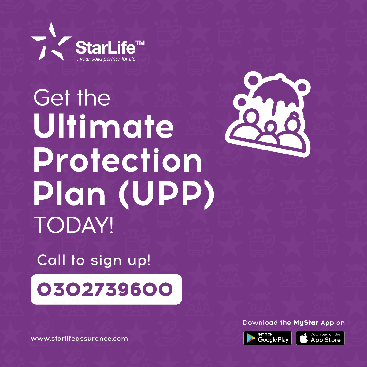 Starlifegh's tweet photo. Life’s uncertainties are unavoidable, but with our Ultimate Protection Plus (UPP), you and your family can face them with confidence. Comprehensive coverage for a secure future.
#StarLife #UPP #TotalProtection https://t.co/358TW235Y5
