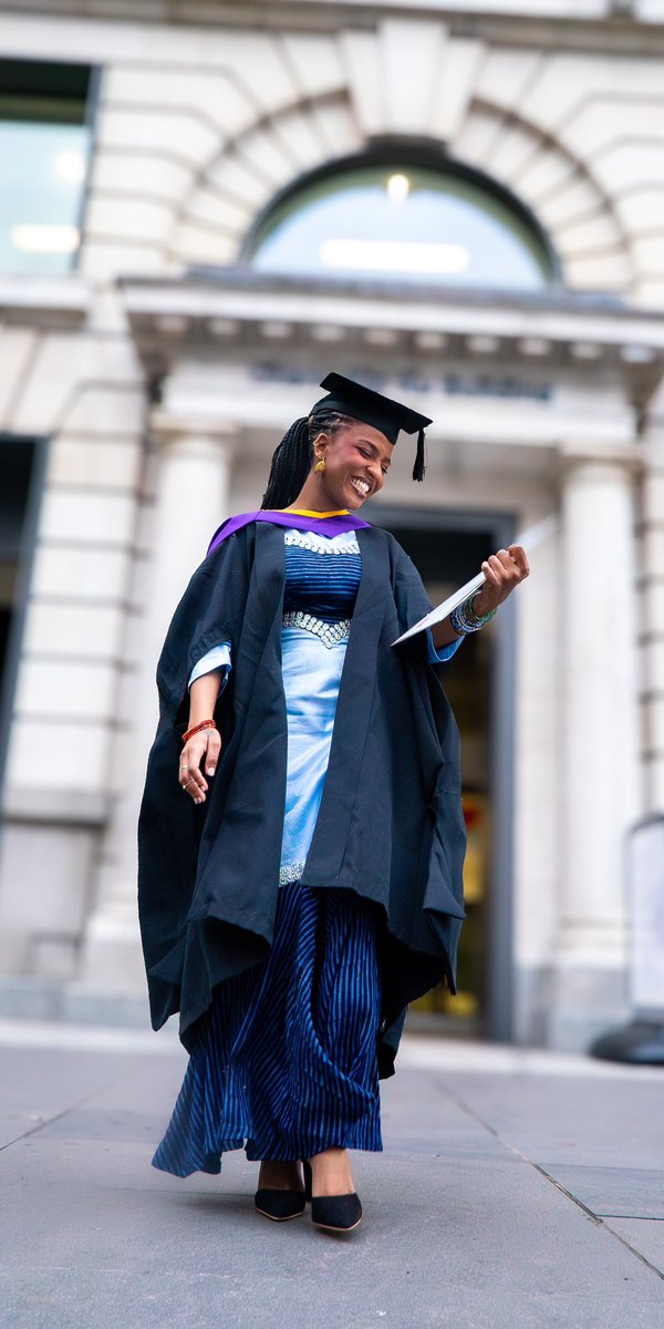 FulaFeminist's tweet photo. All I’ve ever dreamed of was earning a master’s degree. 

Today, I proudly introduce myself: Haja Isatu Bah, MSc in Environment and Development from @LSEGeography @LSEnews 

It truly took a village ❤️ https://t.co/VCPiLhWbDi