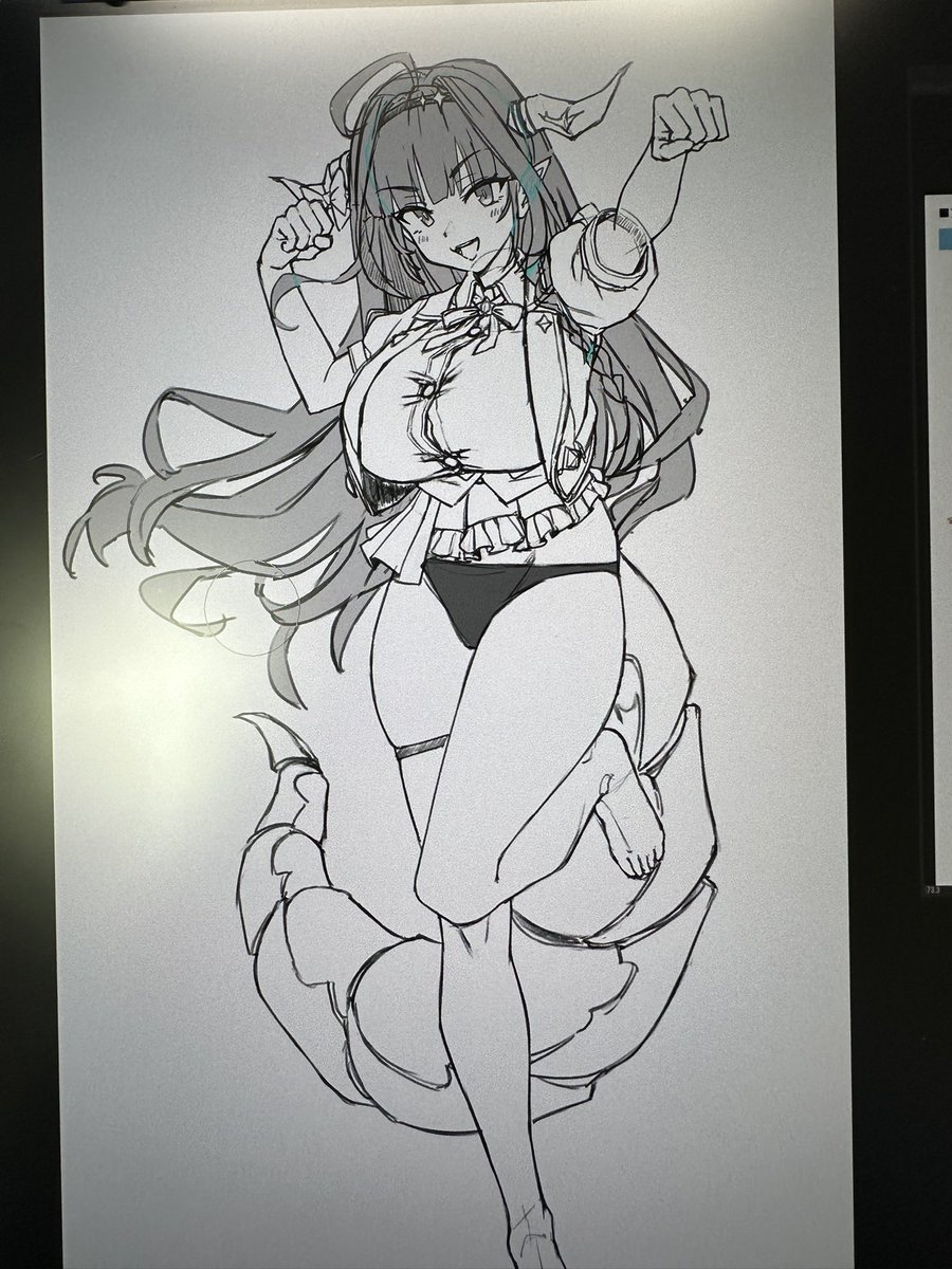 いい感じに描けてる 