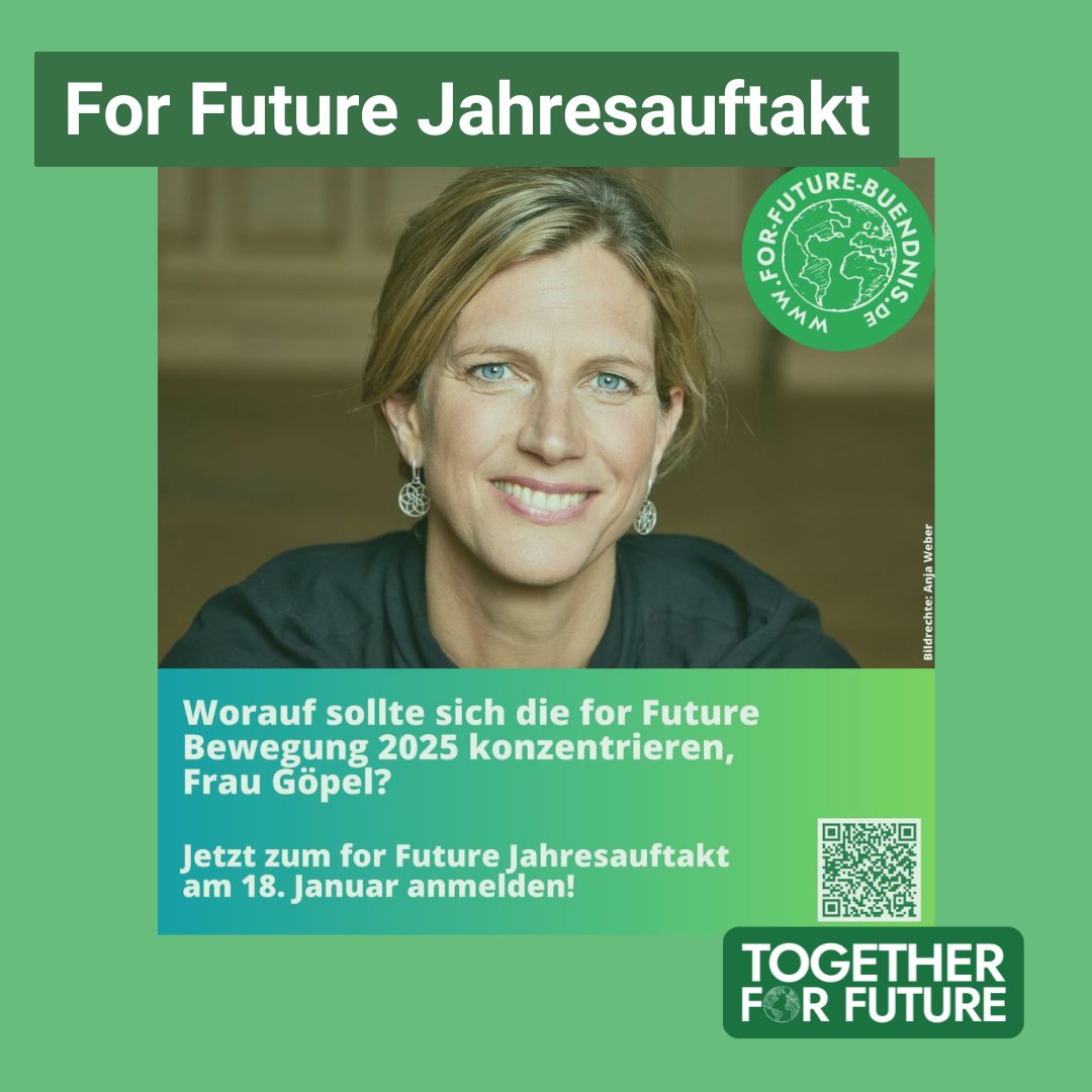 tff_germany's tweet image. Die #forFuture Bewegung startet gemeinsam ins neue Jahr und bereitet sich auf die Bundestagswahl vor!  Sei auch du dabei und komm zur digitalen Auftaktkonferenz am 18. Januar! Mehr Infos und Anmeldung auf for-future-buendnis.de/for-future-jah…