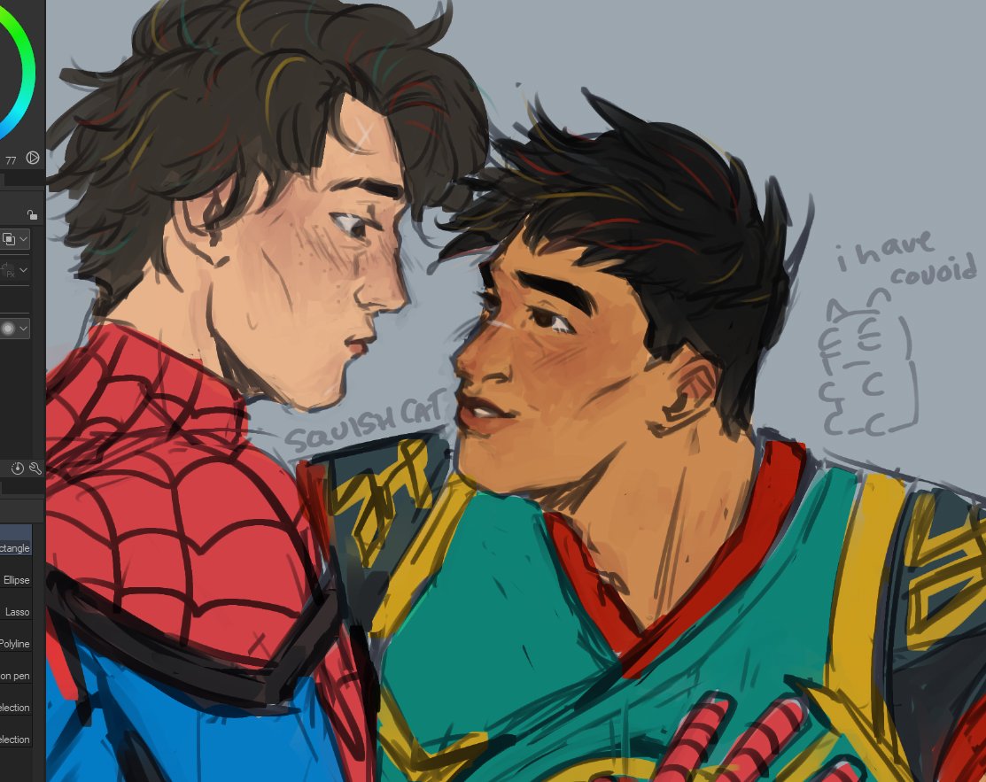 squishcat_'s tweet image. can u guys watch them for me while i finish up the last week of the semester? I&apos;ll be back soon i promise #spiderfist