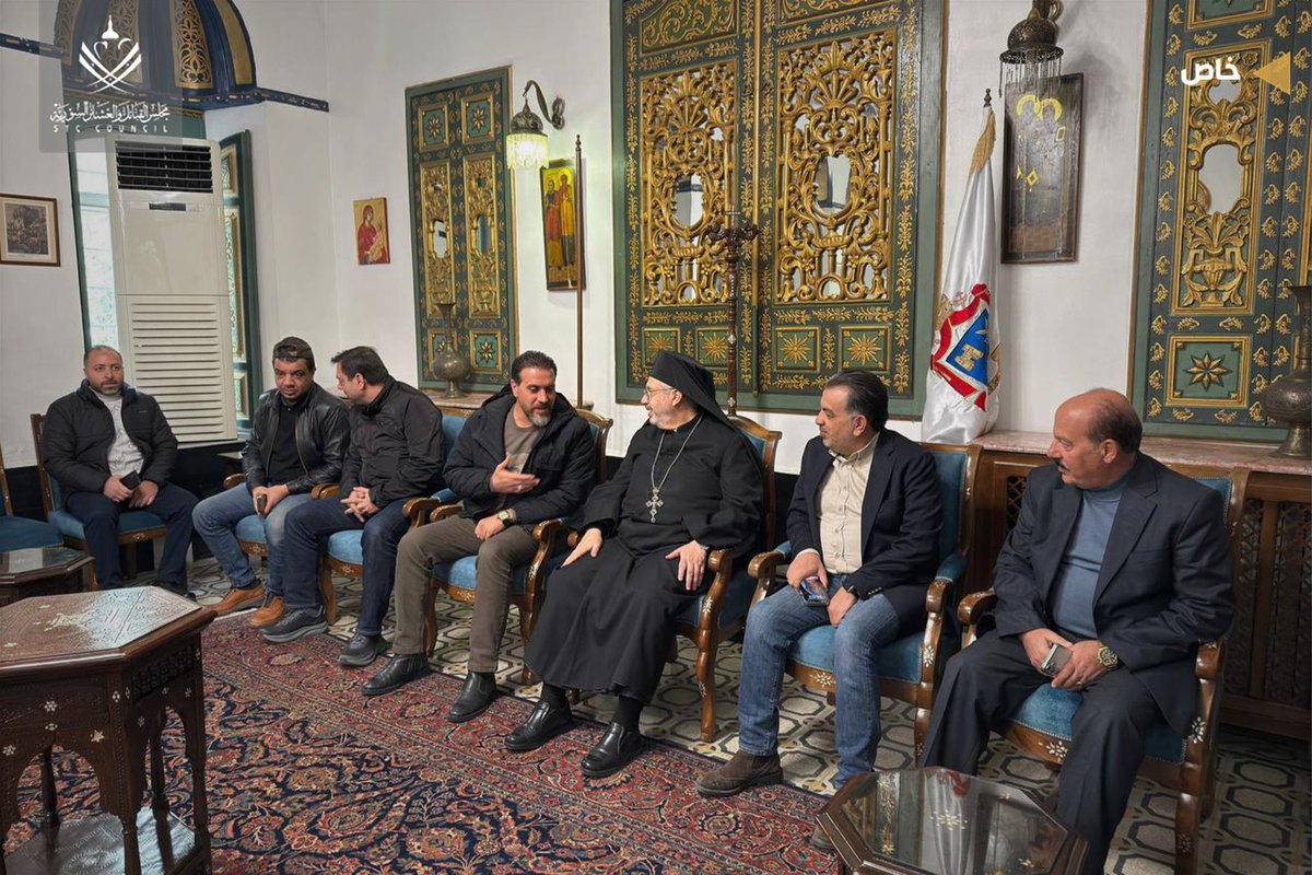وفد من مجلس القبائل والعشائر يزور بطريركية أنطاكية وسائر المشرق للروم الملكيين الكاثوليك في مدينة دمشق
stccouncil.com/archives/4985