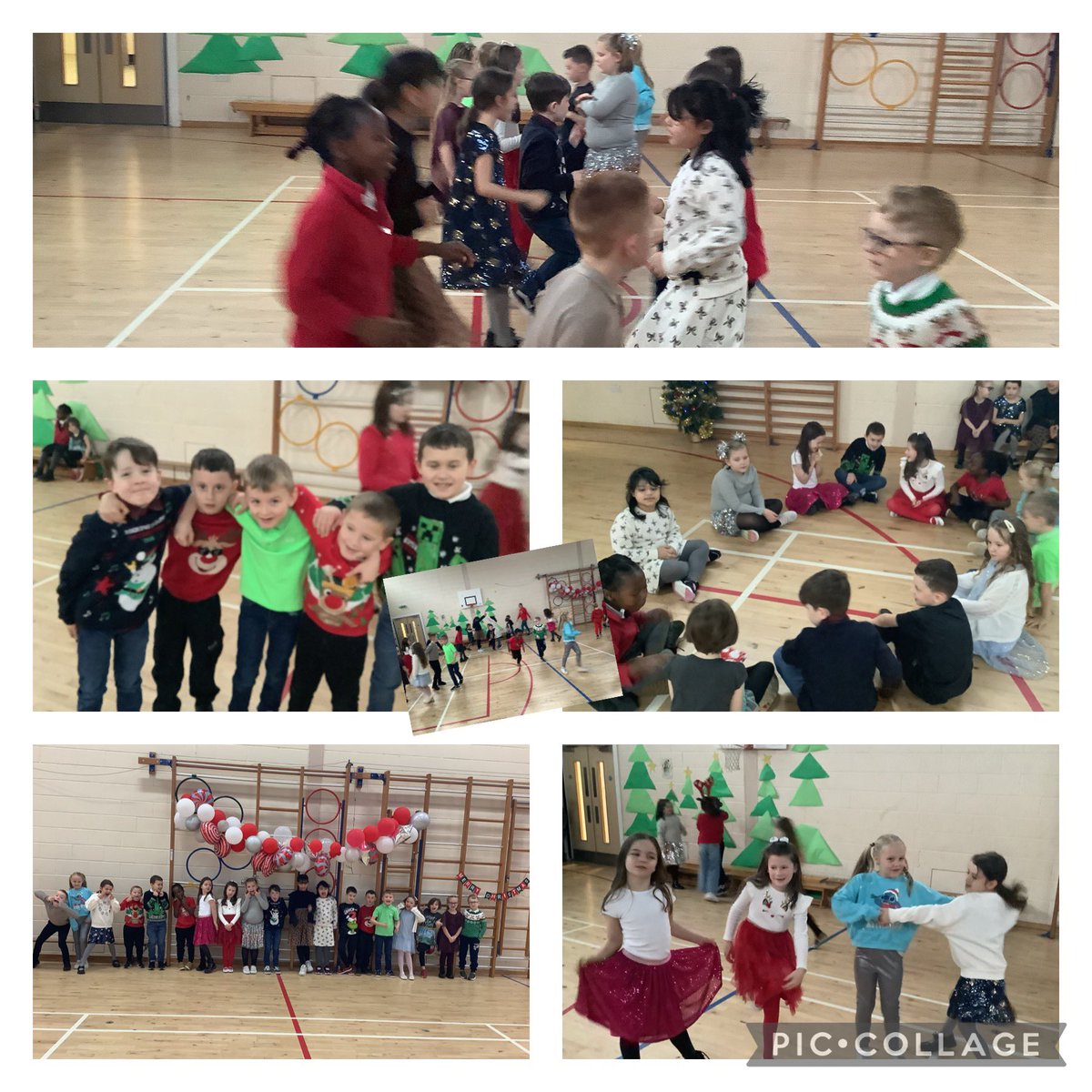 P3G have has a super time with P3H and P4 at our Christmas party.😀