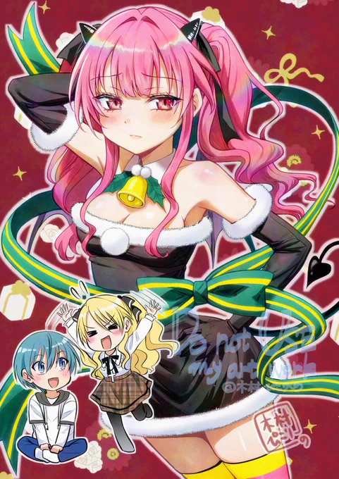 メリークリスマス!ならぬ「メリアクリスマス」#へっぽこ小悪魔メリアちゃん#クリスマス 