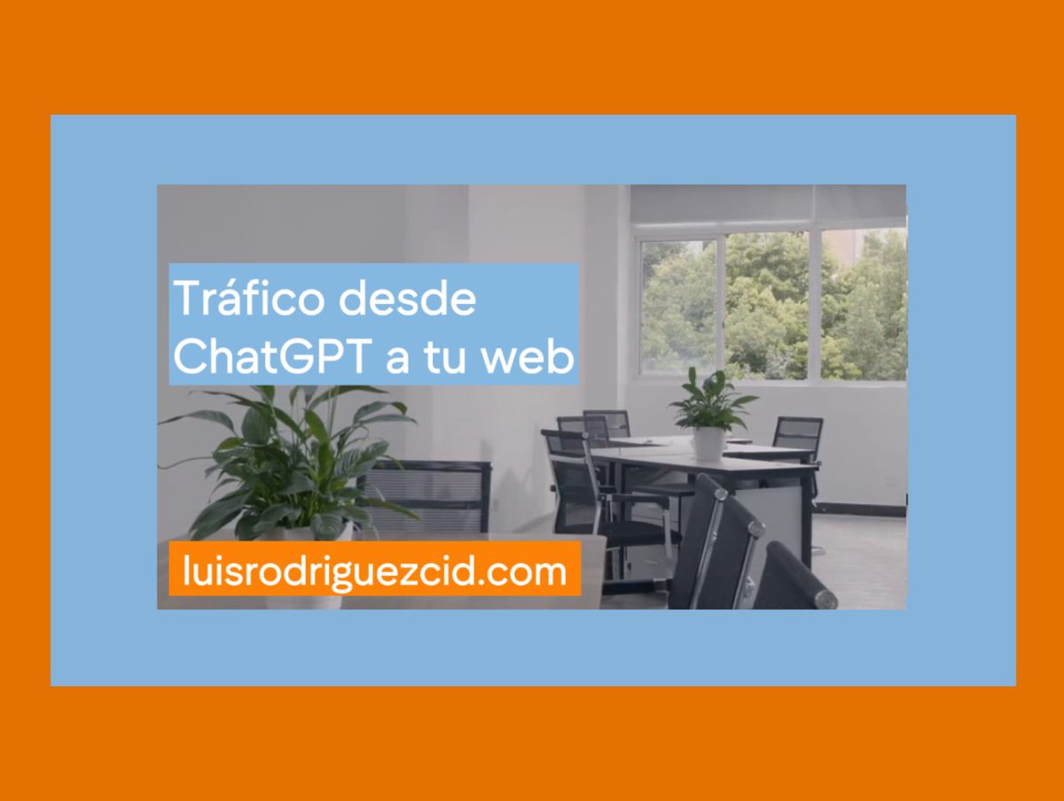 🎯 ¿Quieres saber cuánto tráfico está trayendo ChatGPT a tu web usando Google Analytics 4?
luisrodriguezcid.com/analitica/cono…
✅ Descubre de dónde viene el tráfico.
✅ Identifica las URLs específicas que están atrayendo a los usuarios. #ChatGPT #ga4 #Marketing