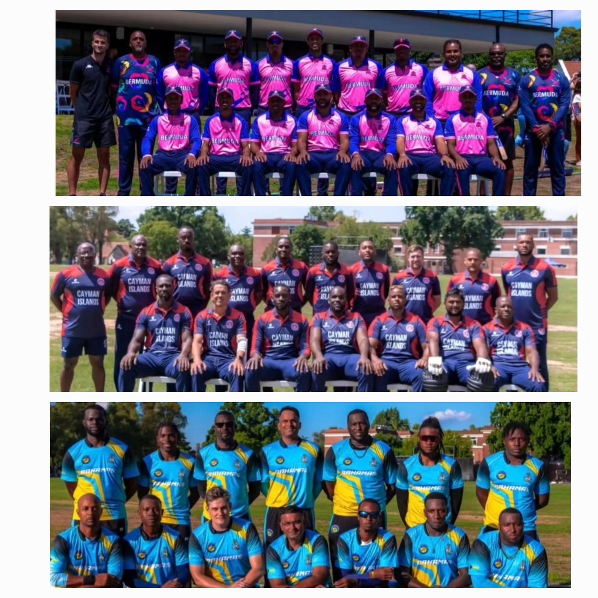 CricketBermuda's tweet photo. Thank you to Cricket Argentina for being an excellent host nation. The Bermuda Cricket Board also sends congrats to Cayman & Bahamas. #bahamas #cricketnews #cricket #iccamericas #bermudacricketboard #bermuda #cricketargentina #argentina #bahamascricket #cayman #cricketcayman https://t.co/wiW34oL9Yr