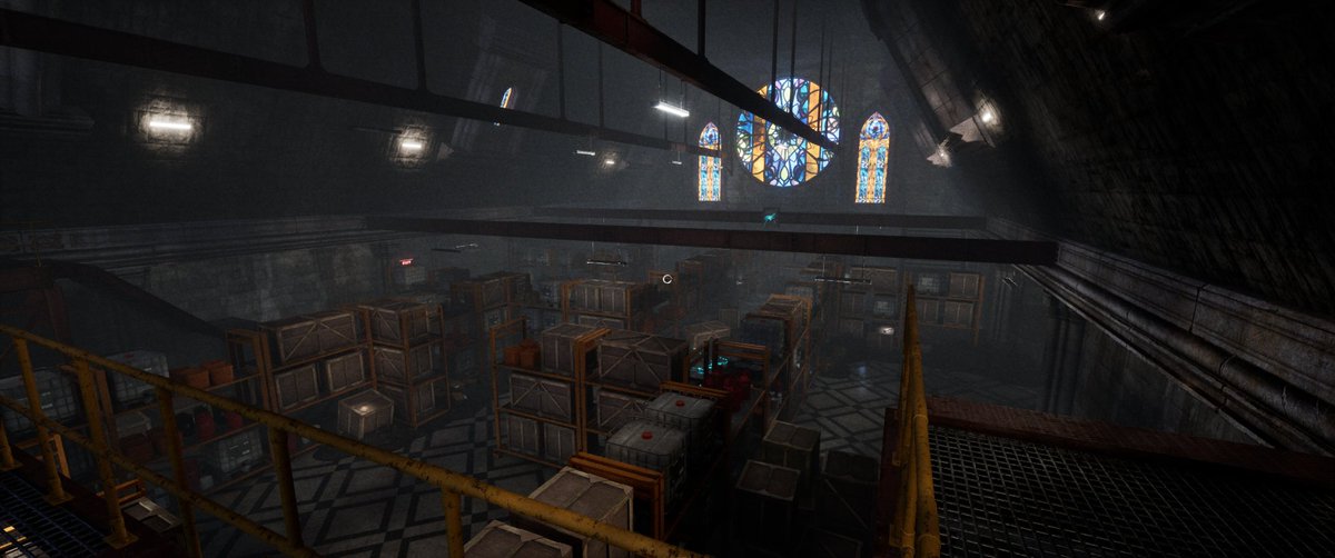 corinthine_'s tweet photo. Surprise! I took a break from updating this account to work on something new, and my new game 'Asylum AD' is out now on itch! Explore the ruined Saint Eligius Asylum across two time periods as you work to escape. Link to download below!

#gamedev | #indiedev https://t.co/QO0yLCK56v