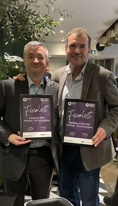 Mother_Tech's tweet photo. It’s been a busy time at Mother as we lead up to the festive break!

🎉Steve Redhead &amp; Leslie Tulloch attended the Northern Star Business Awards Finalists Reception—great to connect with fellow finalists!

🎄The team celebrated at our Christmas party in Aberdeen! https://t.co/dU6ewfMs6n