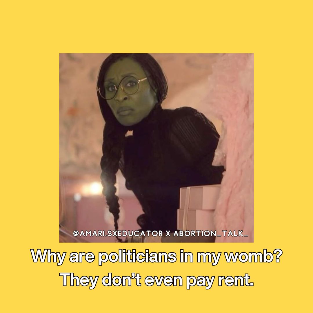 abortion_talk's tweet photo. Wicked X Abortion Memes, the collab you didnβt know you needed!! π©·π
#abortion #abortions #abortioncareishealthcare #prochoiceprovoice #abortioncare #wicked #wizardofoz #cynthiaerivo #arianagrande #wickedmovie #elphaba #glinda #wickedmemes https://t.co/UbG2Z8dTaP