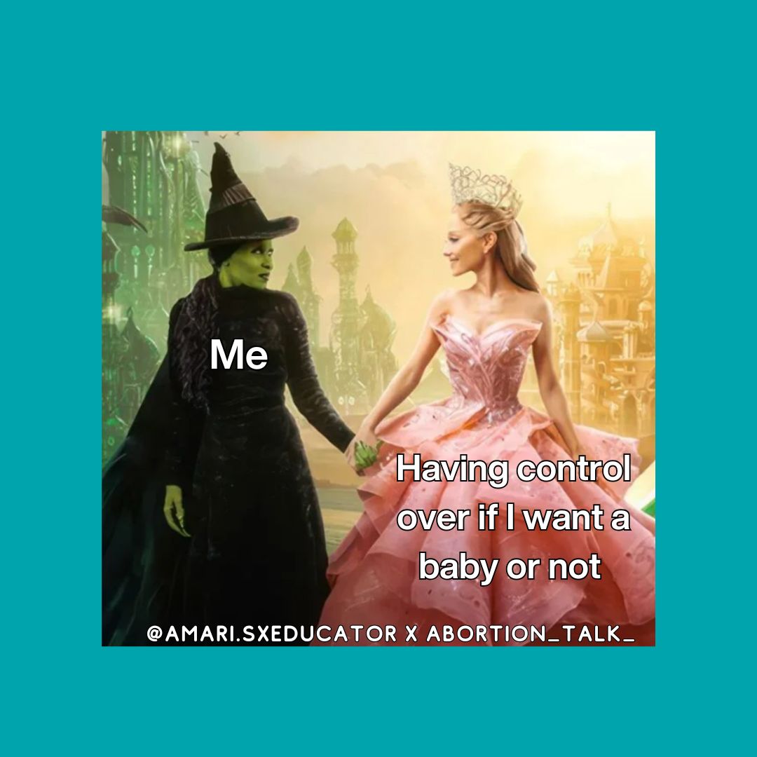 abortion_talk's tweet photo. Wicked X Abortion Memes, the collab you didnβt know you needed!! π©·π
#abortion #abortions #abortioncareishealthcare #prochoiceprovoice #abortioncare #wicked #wizardofoz #cynthiaerivo #arianagrande #wickedmovie #elphaba #glinda #wickedmemes https://t.co/UbG2Z8dTaP