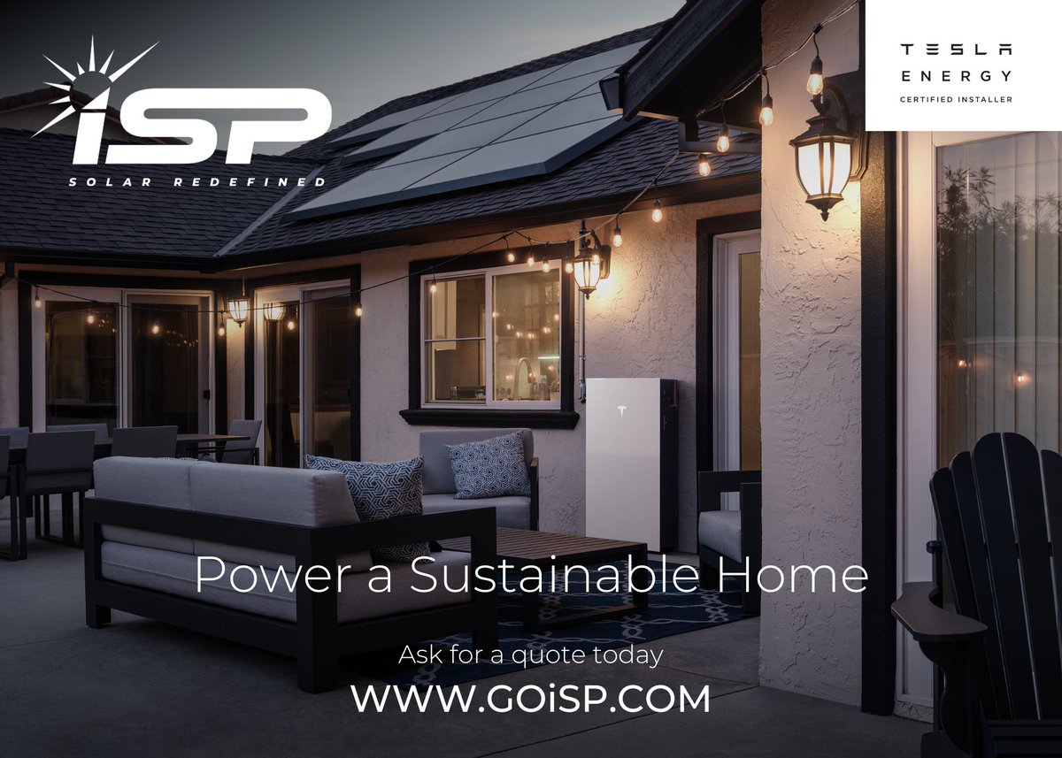 iSP has proudly served thousands of customers across Connecticut with our PowerHouse Home Energy Systems. We continue to deliver on our commitment to three core values:

✅ Savings
✅ Sustainability
✅ Service

Visit ionsolarpros.com/solar to learn more
