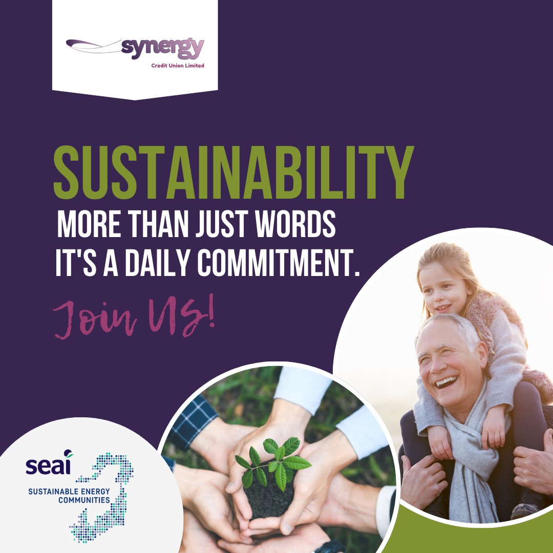 🌱 Synergy Credit Union is pushing forward with our green initiatives! 💚 We’re proud to be a Sustainable Energy Community, we’re educating on the UN's Sustainable Development Goals, and enhancing our services with digital solutions. Join our journey.

#Sustainability #SDGs