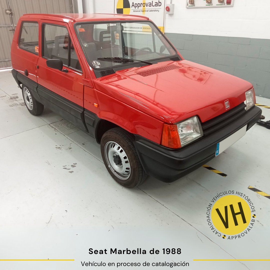 approvalab's tweet photo. 🔬🚗¿Qué os parece este precioso Seat Marbella de 1988?

#Seat #SeatMarbella #VehiculosHistoricos #VehiculosClasicos #CochesClasicos #CochesHistoricos #CatalogacionDeVehiculosHistoricos https://t.co/ezn54mosr6