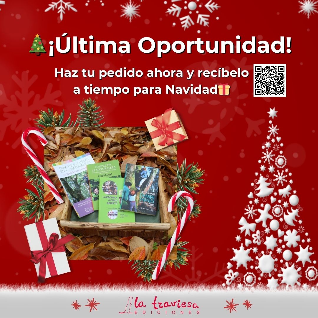 🎄 ¡Última Oportunidad!
📦 Pide ahora la Colección Verde y recíbela a tiempo para Navidad 🎁
📚 Regalos que inspiran naturaleza.
🛒 latraviesaediciones.es/tienda/colecci…

#RegalosSostenibles #IdeasRegaloNavidad #NavidadConConciencia #ReconectarConLaNaturaleza #EducaciónEnLaNaturaleza