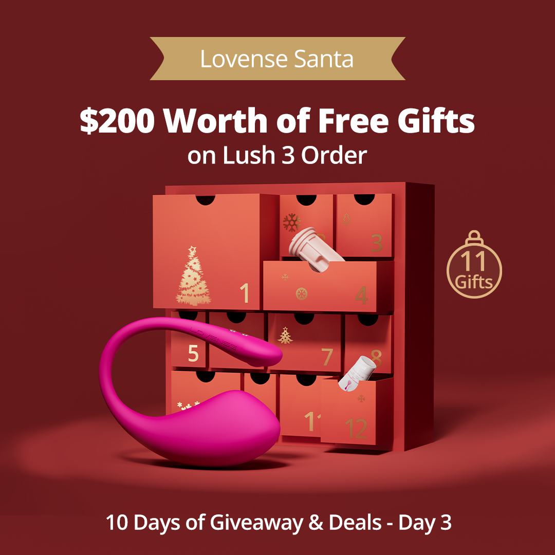This has got to be the best Advent Calendar deal ever! Buy an egg  vibrator Lush 3 and get 11 FREE gifts! https://t.co/WOveil6fBz  It's the  perfect time to grab thisjust in