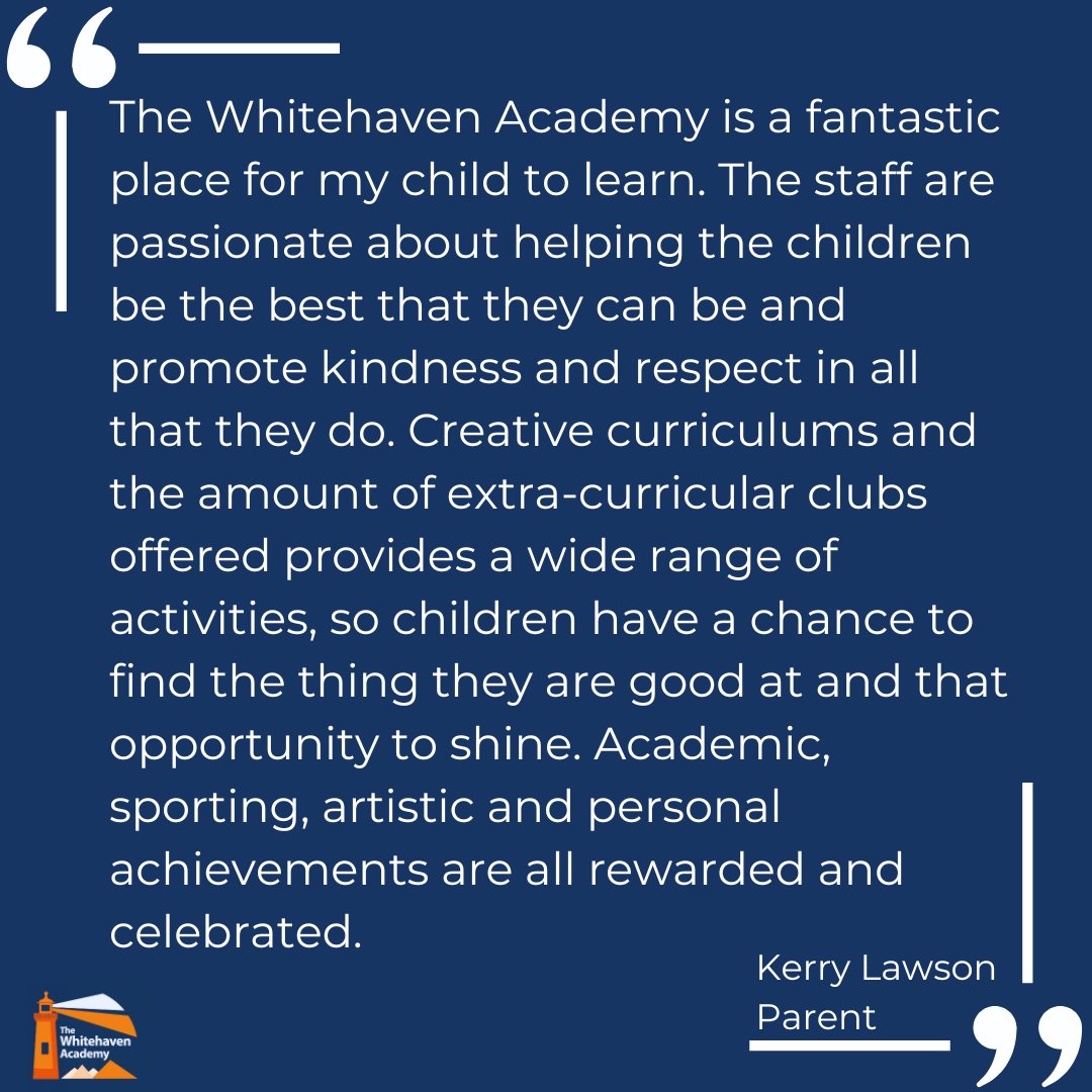 The Whitehaven Academy tweet media
