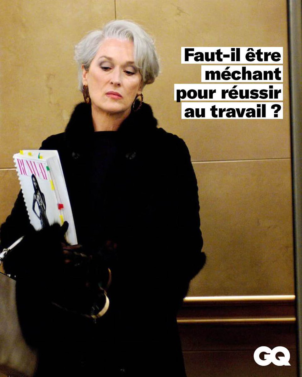 GQ_France's tweet photo. “Trop bon, trop con.” Cette expression, tristement célèbre, résonne dans les couloirs des bureaux et au-delà. Mais faut-il vraiment sacrifier sa gentillesse pour gravir les échelons ? 

🔗 : https://t.co/ADgNMTtAYa https://t.co/gbSZRk0u3u