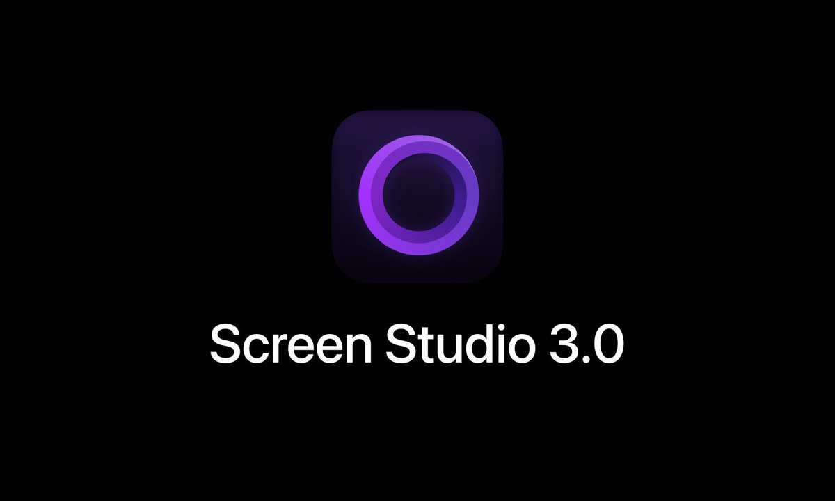 Adam Pietrasiak (@pie6k) on Twitter photo Screen Studio 3.0 released!
Finally, after months of work by the entire team!
Shareable links, dynamic camera layouts, custom cursors, command menu, typing detection & speeding it up, quick share widget, and more!
Feel free to play with it. We appreciate all your feedback. Screen Studio 3.0 released!
Finally, after months of work by the entire team!
Shareable links, dynamic camera layouts, custom cursors, command menu, typing detection & speeding it up, quick share widget, and more!
Feel free to play with it. We appreciate all your feedback.