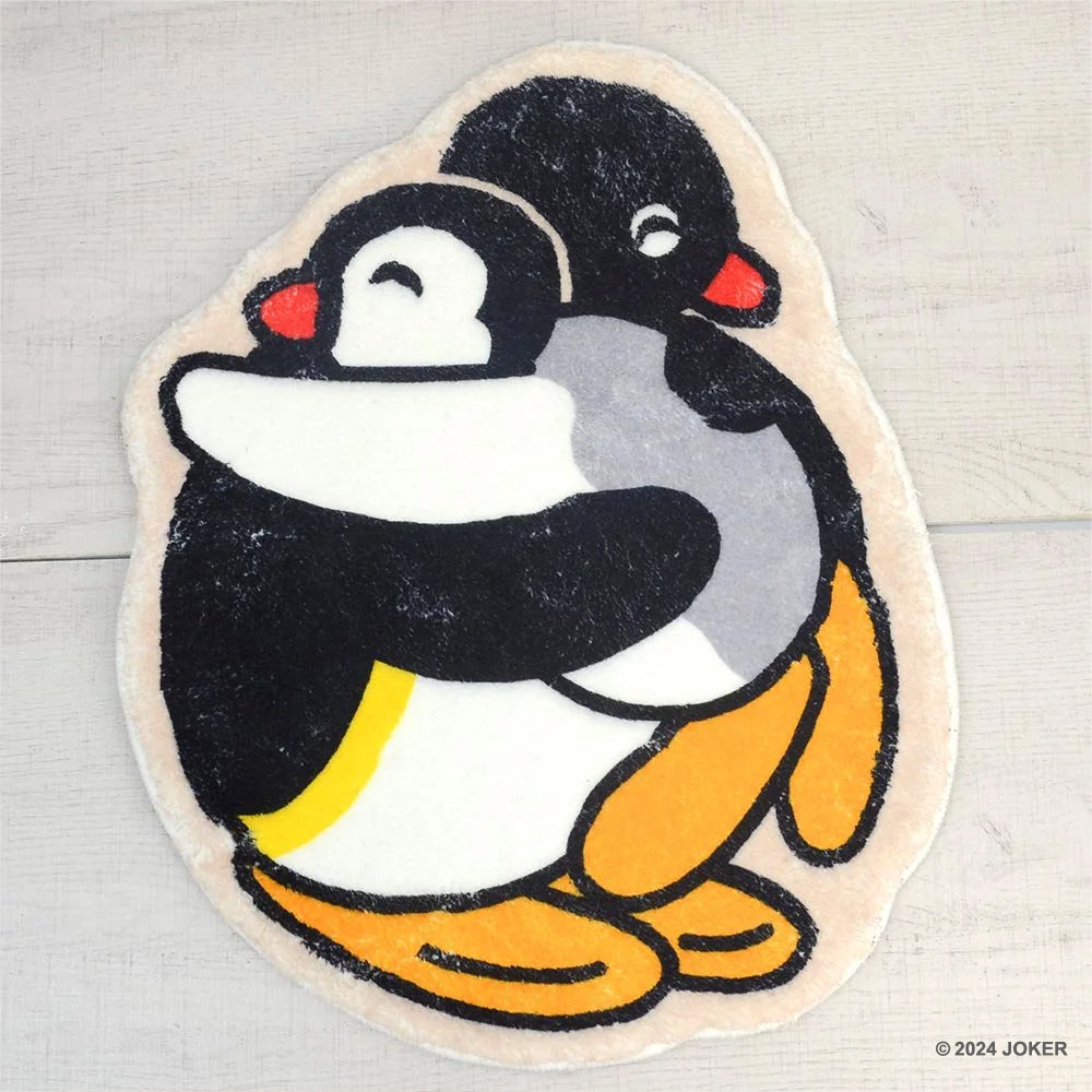 ピングー ホットカーペット ピングーがピンガをぎゅ～っ！と抱っこ♪ 愛がいっぱいの、お部屋の