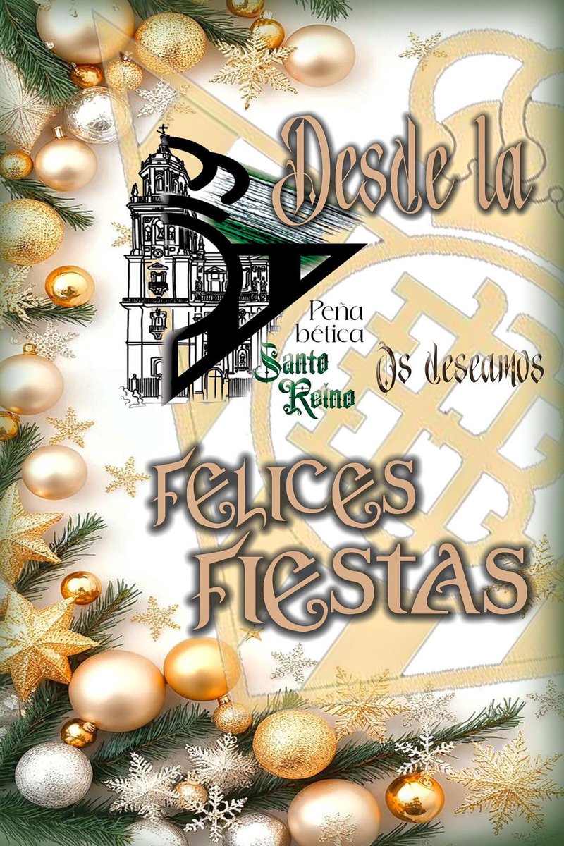 Desde la <a href="/pbeticajaen/">pbeticajaen</a> os queremos desear FELICES FIESTAS VERDE Y BLANCAS A TODOS ! <a href="/RealBetis/">Real Betis Balompié 🌴💚</a>