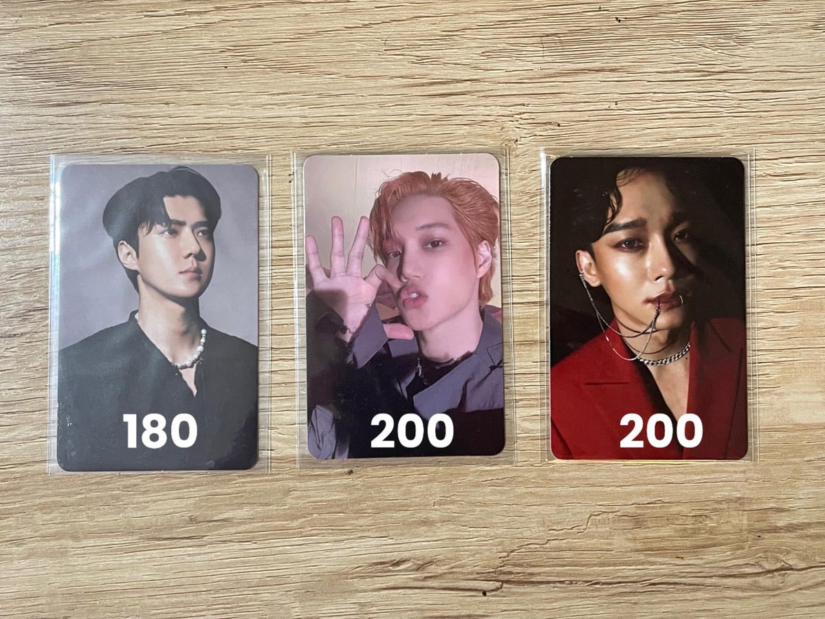 yeolsbtch's tweet photo. 「 wts lfb exo pcs ph 」

ꔛ exo album pcs
⤷ see pic for prices + lsf
⤷ mint condition
⤷ payo / 3 days reservation 
⤷ on hand
𓏔 reply/dm to claim

🔖: exo baekhyun chen chanyeol do kyungsoo kai sehun pc photocards https://t.co/FK7pByyiyy