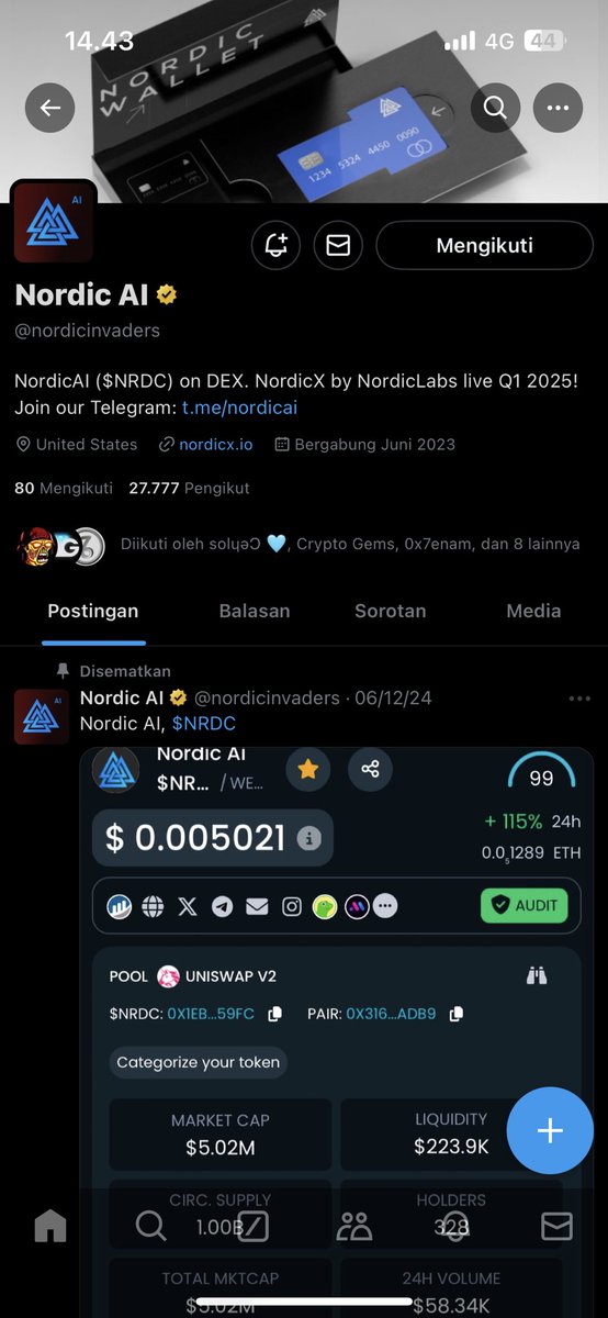 ynhssyy's tweet photo. @FurionCrypto @nordicinvaders @Grahamnkramer https://t.co/jZPwQt2e4H