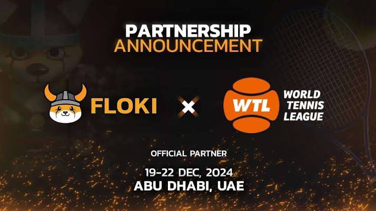 CryptoTradePros's tweet photo. مشروع #FLOKI أصبح راعي رسمي لدوري التنس العالمي المقام في الإمارات خلال الشهر الحالي 

$floki https://t.co/q7gXrySlzq