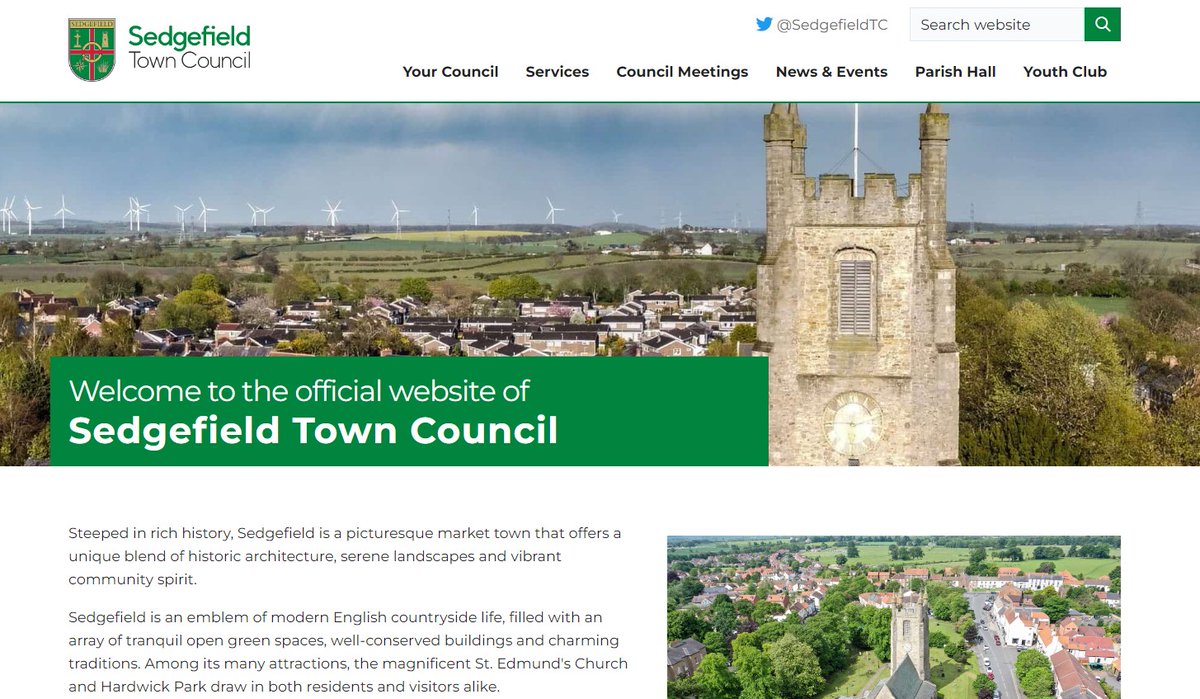 Sedgefield TCouncil (@sedgefieldtc) on Twitter photo Curious about what we do? There’s lots of information of our website, from councillor profiles and meeting minutes to details of designated areas of village green and our allotment sites. Visit sedgefieldtowncouncil.gov.ukto learn more. Curious about what we do? There’s lots of information of our website, from councillor profiles and meeting minutes to details of designated areas of village green and our allotment sites. Visit sedgefieldtowncouncil.gov.ukto learn more.