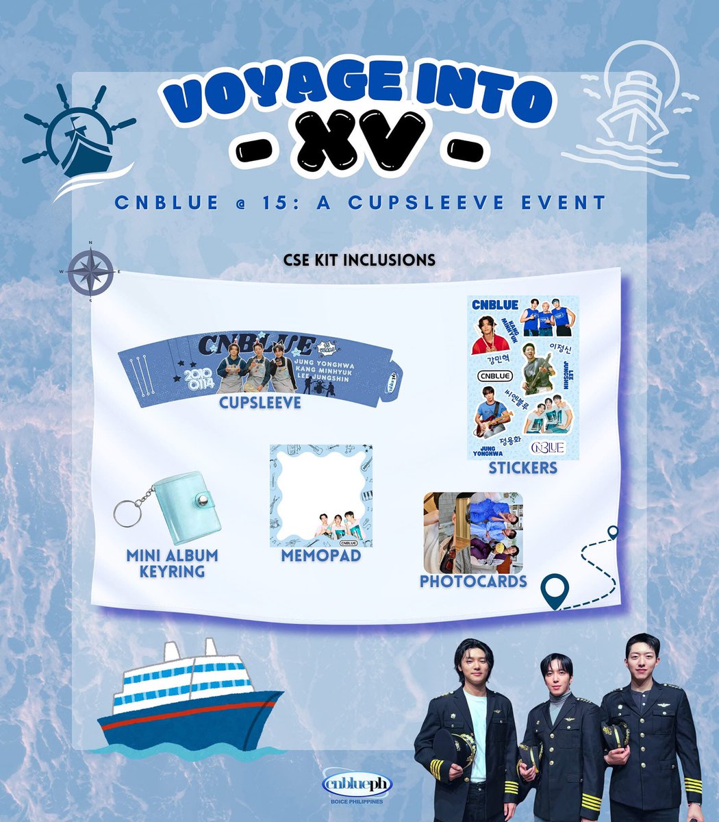 BoicePH's tweet photo. ๐ VOYAGE INTO XV ๐
CNBLUE@15: A Cupsleeve Event
Hey, PH Boice! Join us as we celebrate CNBLUE's 15th debut anniversary!
๐ฉตLocation: The Brewed Buddies - Araneta City branch
(in front of Araneta Coliseum Green Gate)
๐ฉตDate: January 12, 2025 (Sunday)
๐ฉตTime: 2:00 - 6:00 PM
๐ฉตRegistration fee: Php450.00
๐ฉตRegister here:
https://t.co/flW9e3V0vs
https://t.co/flW9e3V0vs
https://t.co/flW9e3V0vs
Limited slots only! Be one of the first 15 to register and get additional freebies from us! โจ
See you!!! ๐๐๐
#CNBLUE #์จ์๋ธ๋ฃจ #CNBLUE15thANNIVERSARY