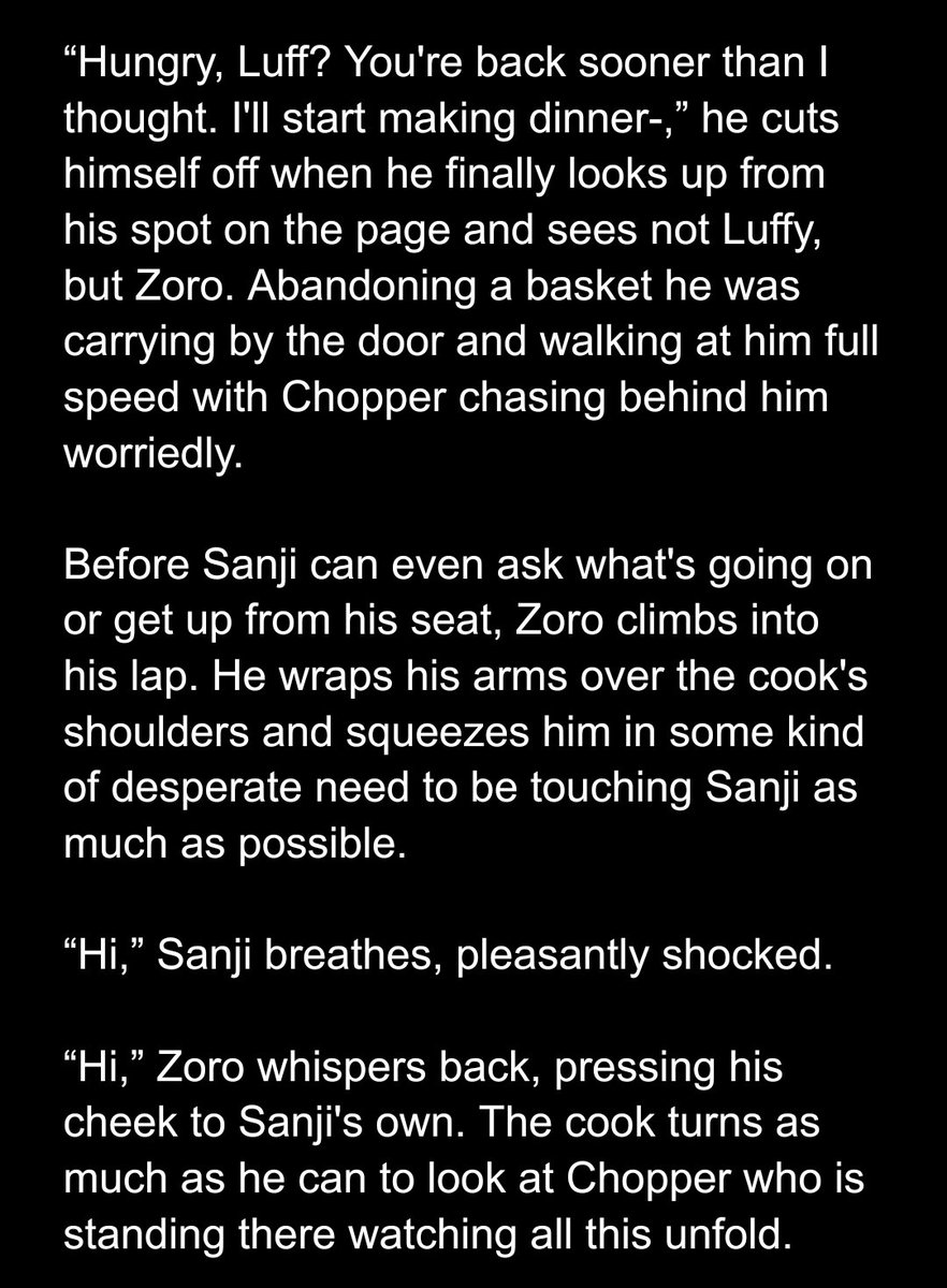 Chapter nine of my fic "A Roundabout Way" is out now!!
archiveofourown.org/works/57759163…
#sanzo #zosan #omegaverse
#fanfiction