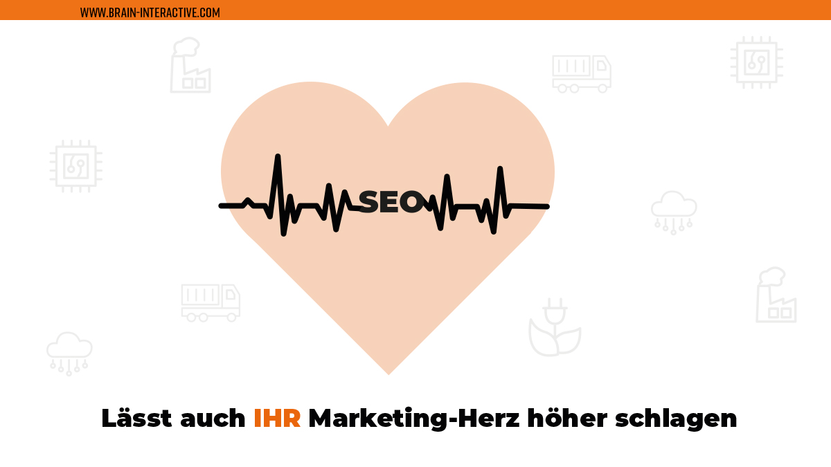BrainAgentur's tweet image. Top-Rankings, mehr Traffic und ein starkes Herz fürs Marketing? ❤️ Mit BrainInteractive wird Ihr SEO zum Erfolgsmotor! 🚀Schauen Sie vorbei -&amp;gt; brain-interactive.com 

#SEO #MarketingErfolg #BrainInteractive #seobetreuung #suchmaschinenoptimierung #seodienstleistungen