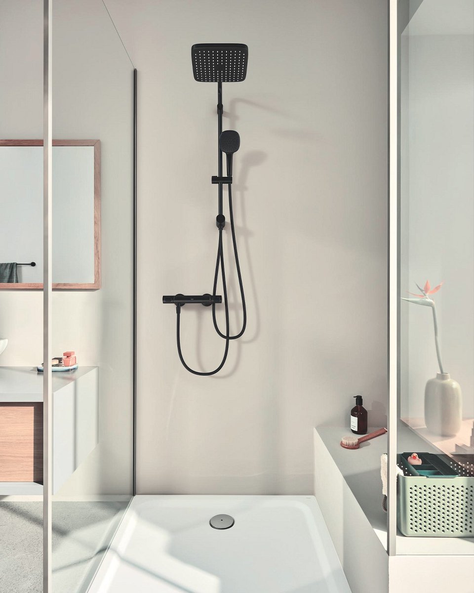 GROHEIN's tweet photo. Transform your bathroom into a haven of relaxation and style✨
With GROHE, every detail elevates your experience.

#GROHEIndia #ShowerHappiness #newshower #luxury #bathroom https://t.co/ncSZzubYxw