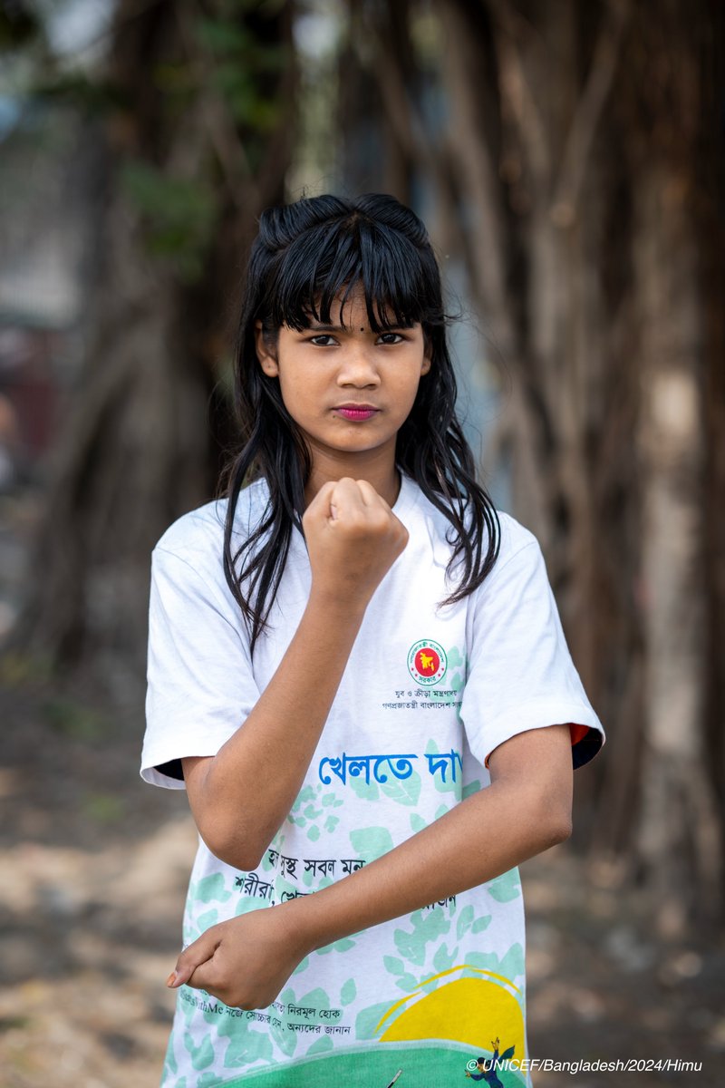 Ananya Rani, 13, turned adversity into strength. After losing her father, she faced challenges on the streets but refused to back down. Now, with self-defense skills, she stands tall and empowers others. ✊

#Sports4Development