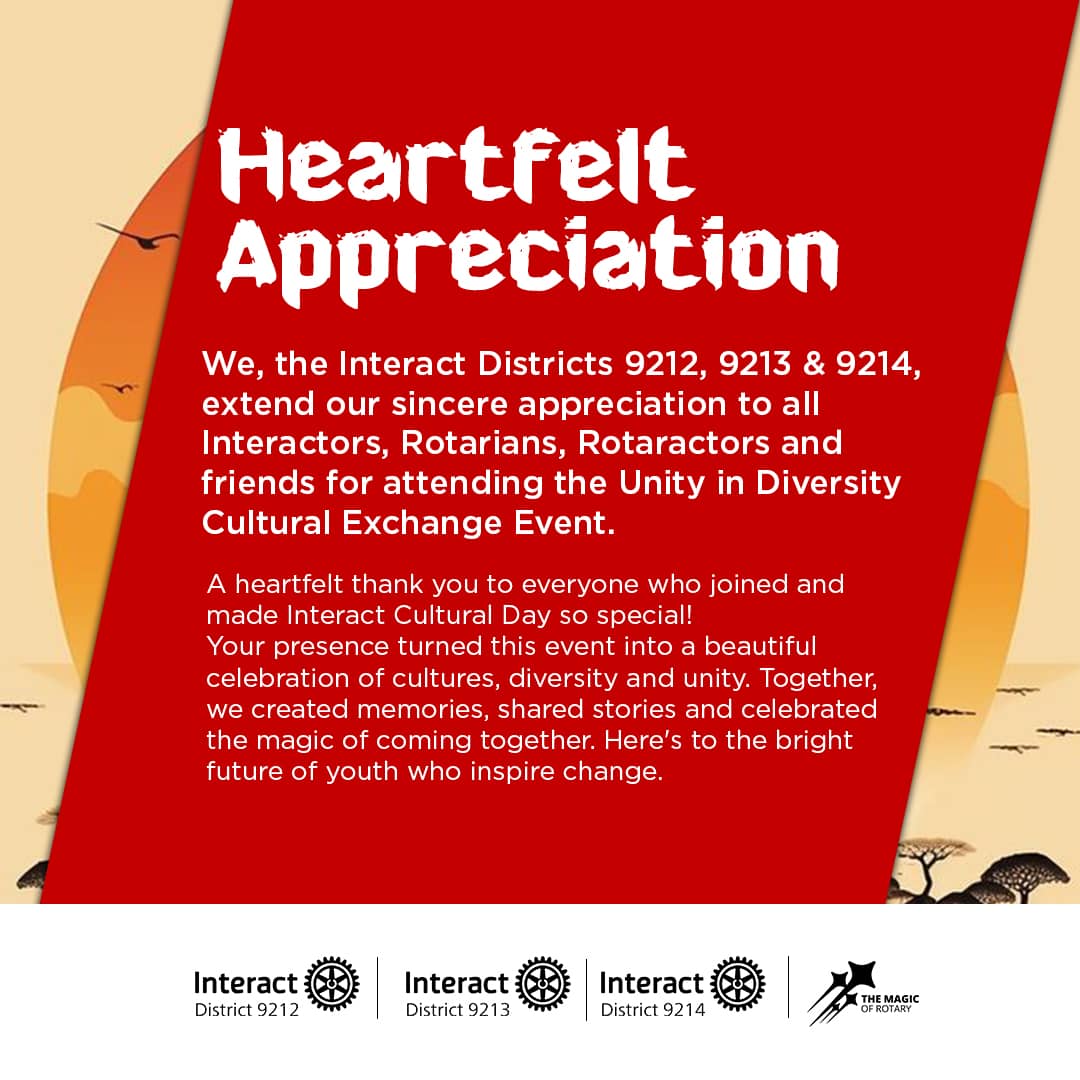 Thank you for making the event a success. 

#InteractD9212
#InteractEthiopia
#interactdistrict9213 
#interactdistrict9214