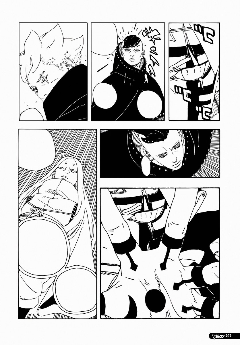 BorutoTBV106's tweet photo. The Wait is over,Are you guys ready. Spoilers are coming. 
I will post all text spoilers 🤫😉
#BORUTO 
#BorutoTwoBlueVortex 
#BorutoTwoBlueVortexCh17 https://t.co/0m3H5j1mFp