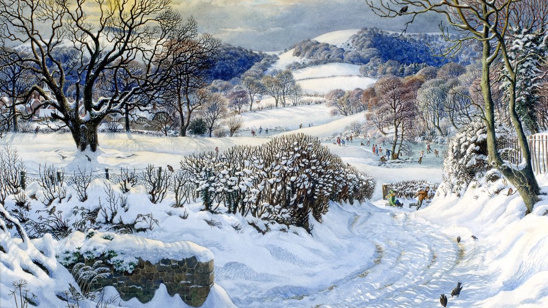 LBFlyawayhome's tweet photo. Ladybird Artists Advent Calendar
Window 17
‘Winter Lane’
Artist: SR Badmin https://t.co/nykAqiQPAU