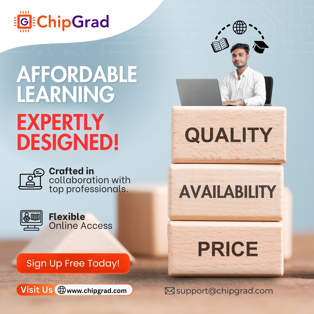 vlsi_expert's tweet image. 🚀 ChipGrad: Path to VLSI Excellence

✨ Why ChipGrad?
✅ Expert Courses by Industry Pros
✅ Affordable, High-Quality Learning
✅ Learn Anytime, Anywhere
✅ Industry-Relevant Skills

💡 Sign up for free  - chipgrad.com 
📩 support@chipgrad.com 

#ChipGrad  #LearnVLSI