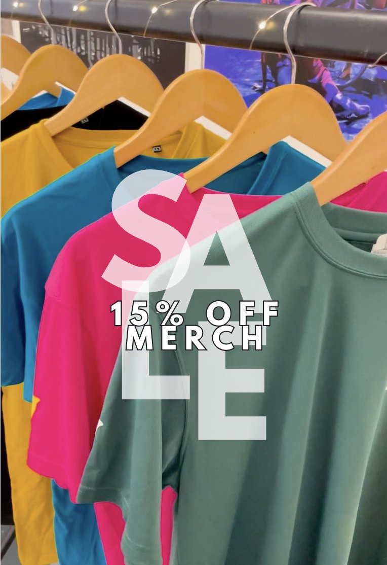 Merch Sale!!✨

For the next 24 hours only, get 15% OFF our hoodies and t-shirts🤩

Head to the link to shop now... before it's too late👀

🔗 ydance.org/shop

Sale ends @ 8am on Wednesday the 18th of December

Merry Christmas from YDance🫶🏻🫡