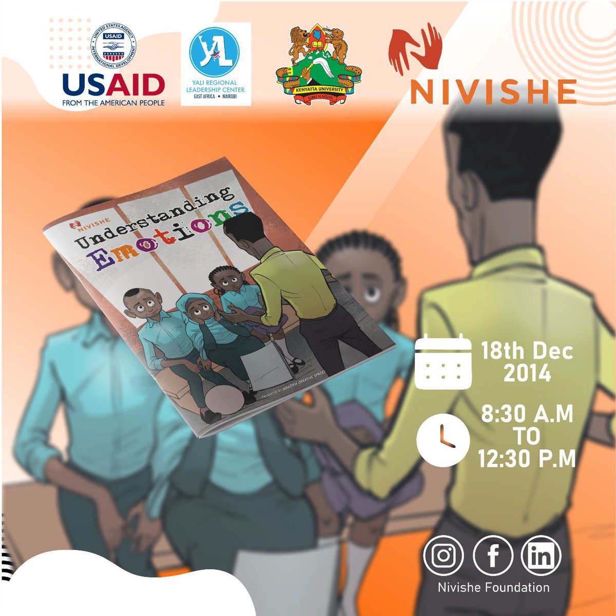 NivisheF's tweet photo. Mark your calendars! 🗓️ Join us on Dec 18th for the launch of Brain Waves: Mental Health Chronicles. Let's break the stigma and empower young minds. 🧠✨ #MentalHealthMatters #BreakingTheStigma #BrainWavesComic #YouthEmpowerment #NivisheFoundation https://t.co/Ij717IKgPQ