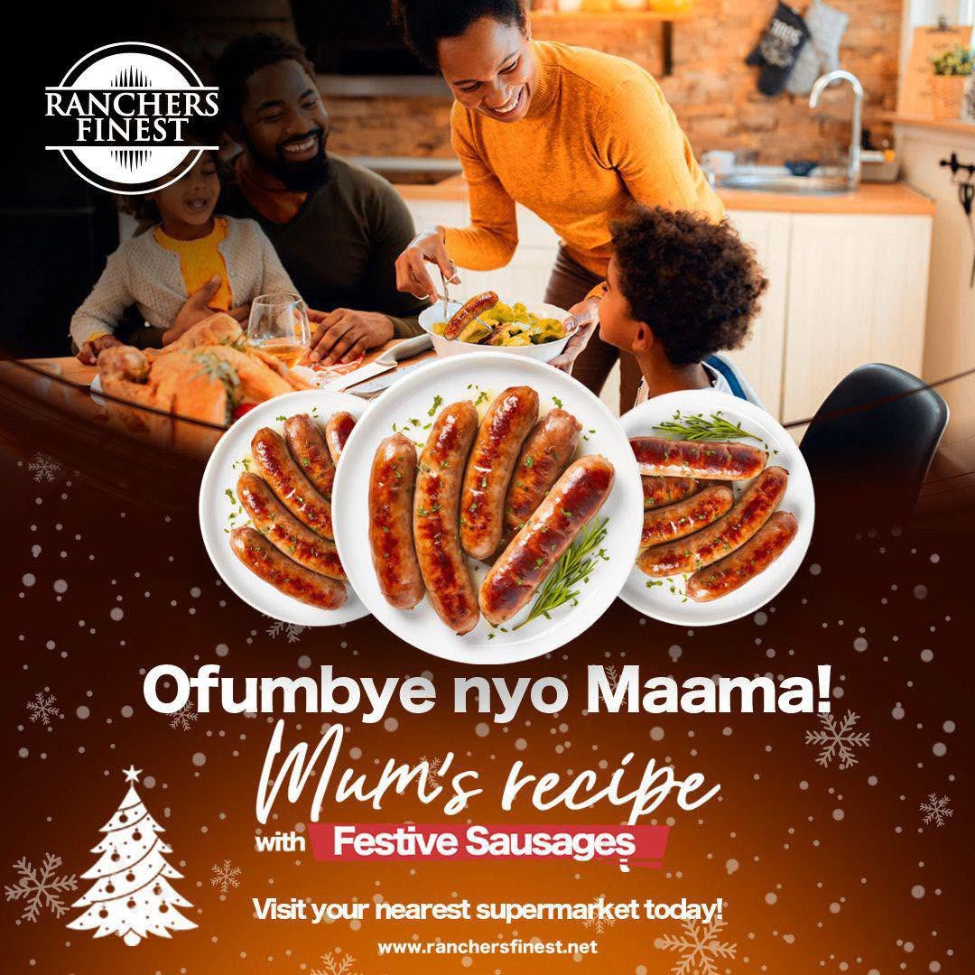 PulseUganda's tweet image. Looking for prime beef, bacon or sausages, look no further than ranchers finest this festive season 🎅 🌲 

#FeaturedPost #FeatureByRanchersFinest