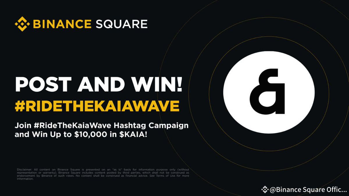 Got interesting ideas for consumer-facing Mini Dapps? This is your chance to shine. 🪩

🌊 We’re celebrating the upcoming launch of LINE's Mini Dapps with the #RideTheKaiaWave campaign on @Binance Square, rewarding the top 50 entries with $10,000 in $KAIA prize pool!

How to