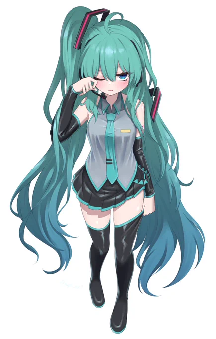ねおき#初音ミク 