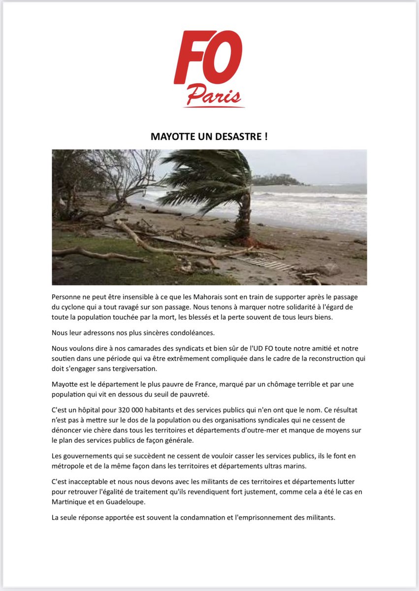 FO PARIS tweet media