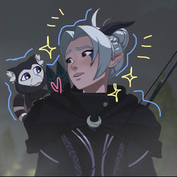 CometKalea's tweet photo. 3 days til s7β¨
Fave character: Rayla aka the best character
#12daysofTDP #TDPS7 #TheDragonPrince https://t.co/bl9gBxQc8W