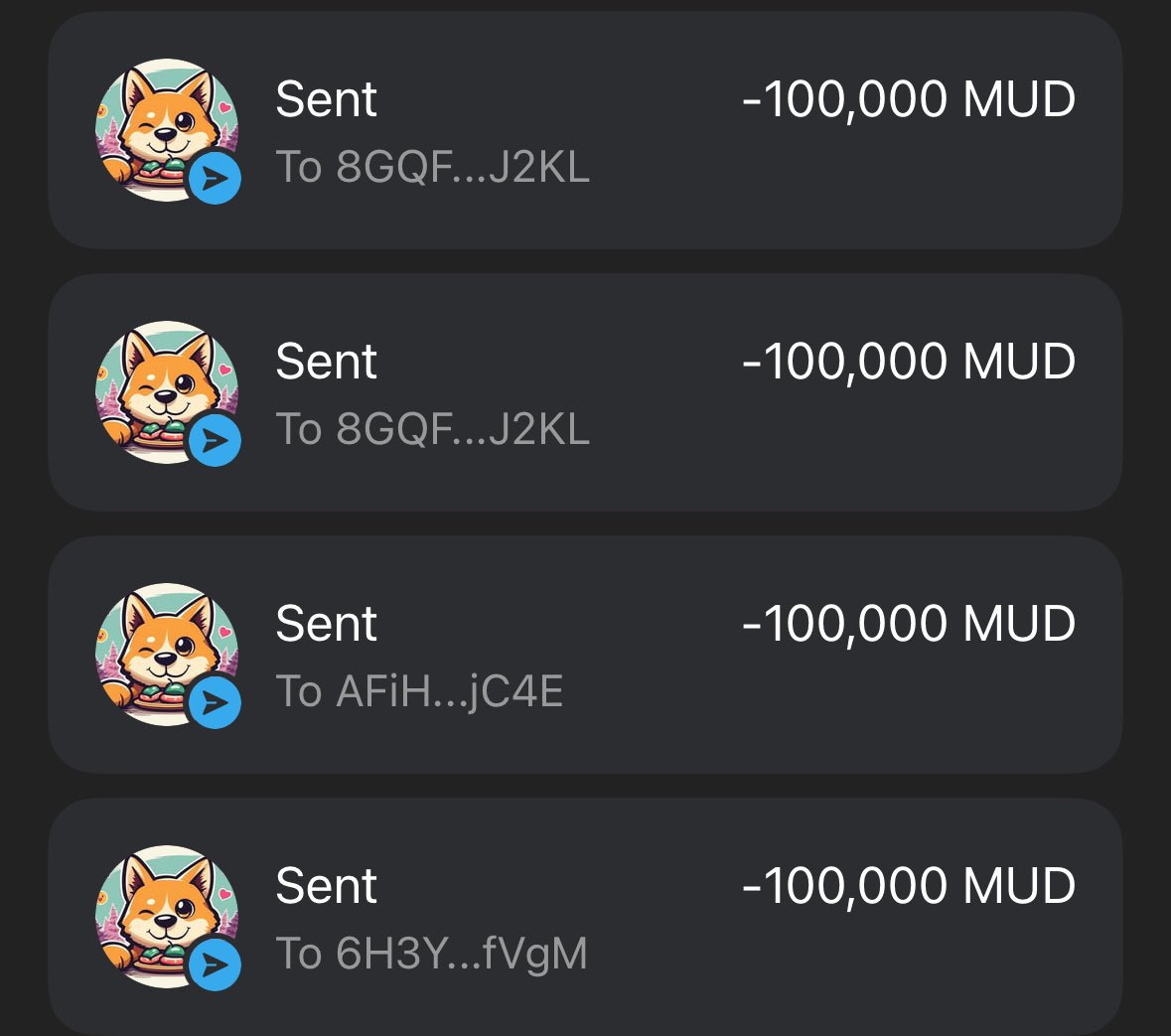 MuskdogeSol1's tweet photo. Merry Christmas $MUD will list on 10 big major exchange december 25th 🎅🦭

Join presale now 
Send $SOL to:

DYW3AVfExQ2jzDaBEvuTFZjNeaE424yUh5gJQ1r5FdtZ

Min 0.2 $SOL
Max 10 $SOL
1 $SOL = 10M $MUD

your $MUD will be sent to your wallet address

Drop $SOL address https://t.co/VJrlDTP5ci