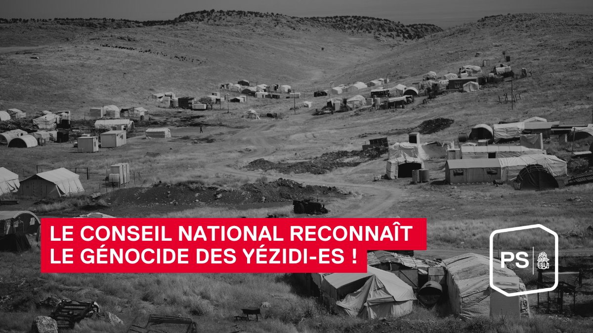 PSSuisse's tweet image. Décision importante ! Le Conseil national fait un pas vers la reconnaissance du génocide des Yézidis par l’État islamique. C’est une étape importante pour les victimes et pour le travail de mémoire sur les crimes commis par l’EI.