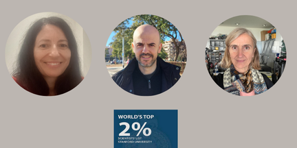 EETAC-UPC (@eetac_upc) on Twitter photo Els professors de l'EETAC, Mari Carmen Domingo, Carles Gómez, Cristina Barrado i Aniceto Belmonte, en la llista del top 2% de millors investigadors del món, segons la Stanford University.
Enhorabona!!
#upcaerotelecom #la_upc <a href="/la_UPC/">Universitat Politècnica de Catalunya (UPC)</a>
bit.ly/3ZVIsKu Els professors de l'EETAC, Mari Carmen Domingo, Carles Gómez, Cristina Barrado i Aniceto Belmonte, en la llista del top 2% de millors investigadors del món, segons la Stanford University.
Enhorabona!!
#upcaerotelecom #la_upc <a href="/la_UPC/">Universitat Politècnica de Catalunya (UPC)</a>
bit.ly/3ZVIsKu