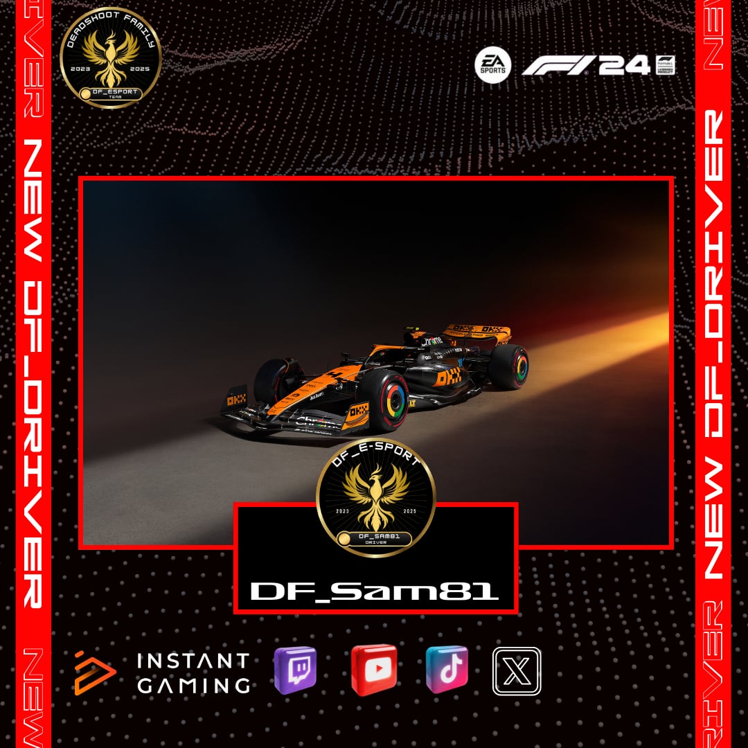 🚨 Recruitment Announcement |  

Today a new driver has been added to the DF roster

Welcome to us 🤝