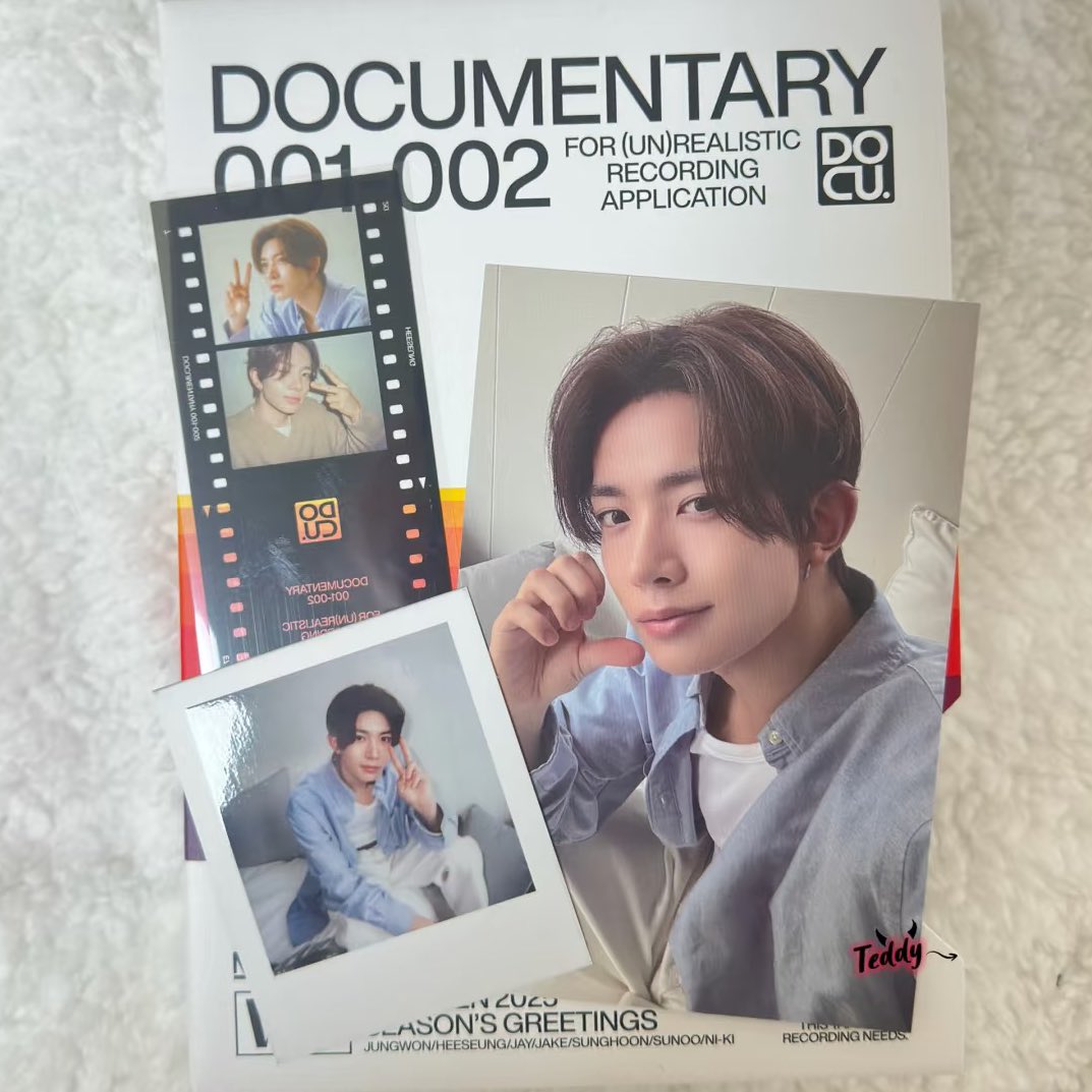 enhypen 2025 season's greetings #HEESEUNG #희승